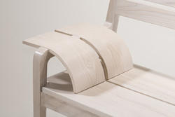 Detail of a bench by Furniture Design alum Liam Montano