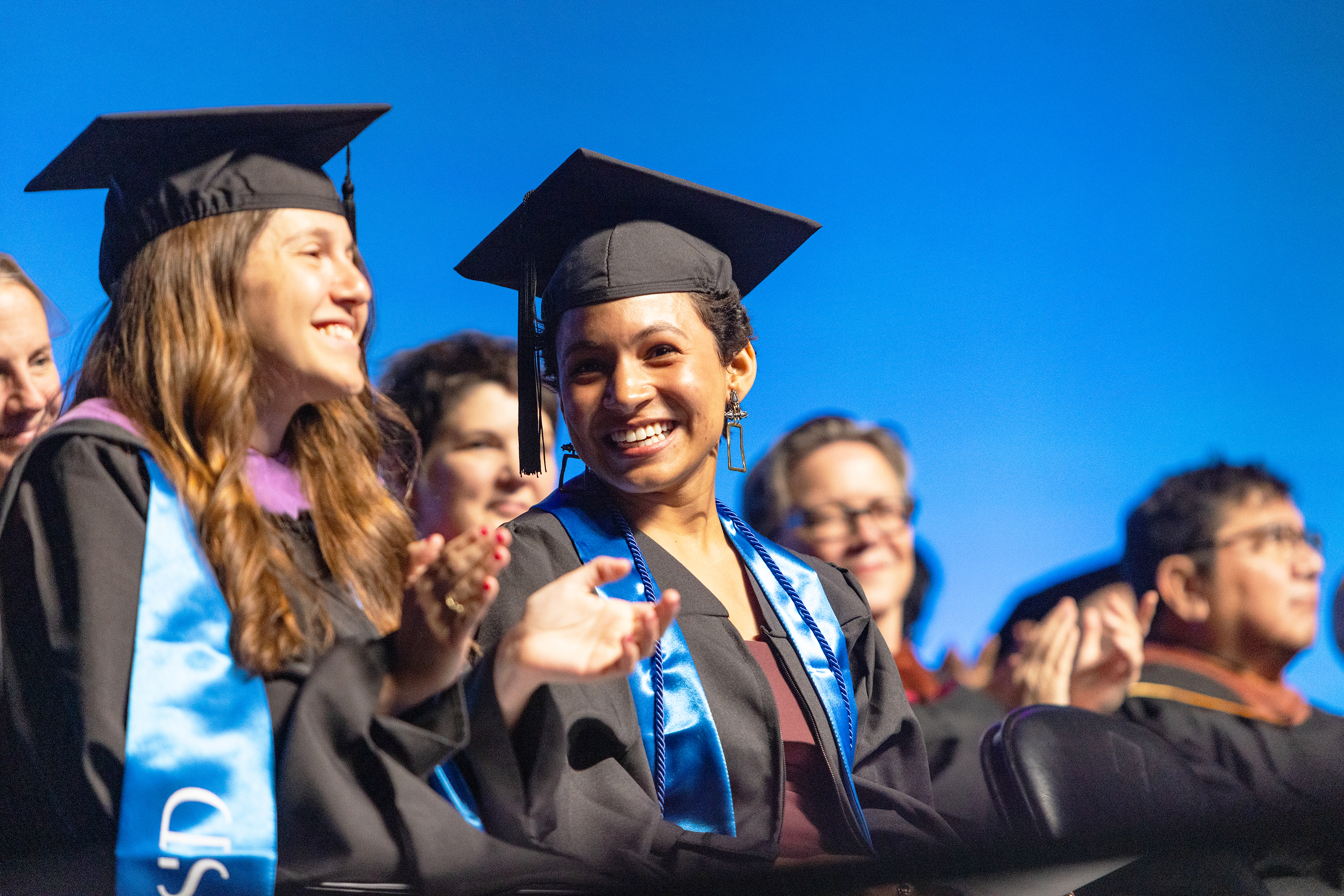 student speakers at Commencement 2024