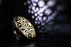 brooch by presidential fellow Ayesha Mohyuddin