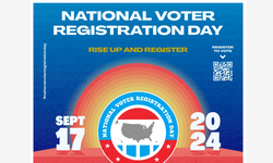 National Voter registration day poster